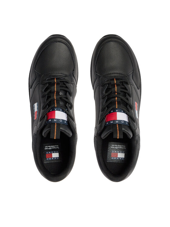 Tommy Jeans Tommy Jeans Sneakersy Tommy Jeans Flexi Runner EM0EM01409 Czarny