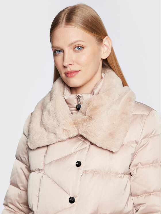 Liu Jo Sport Liu Jo Sport Giubbotto invernale TF2184 T4558 Beige Regular Fit