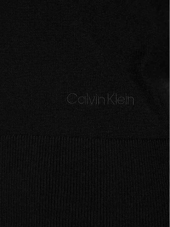 Calvin Klein Calvin Klein Pulover LV044D370G Črna Regular Fit