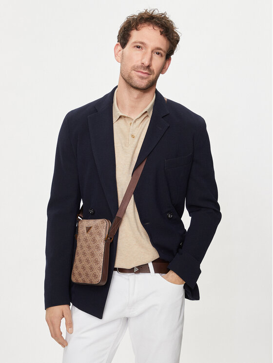 Guess Guess Ľadvinka Vezzola Smart Mini Bags HMEVZL P3381 Béžová