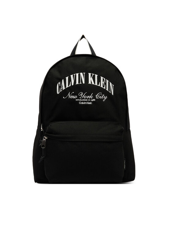 Calvin Klein Plecak Graphic Capsule Round Backpack LV04D3345G Czarny