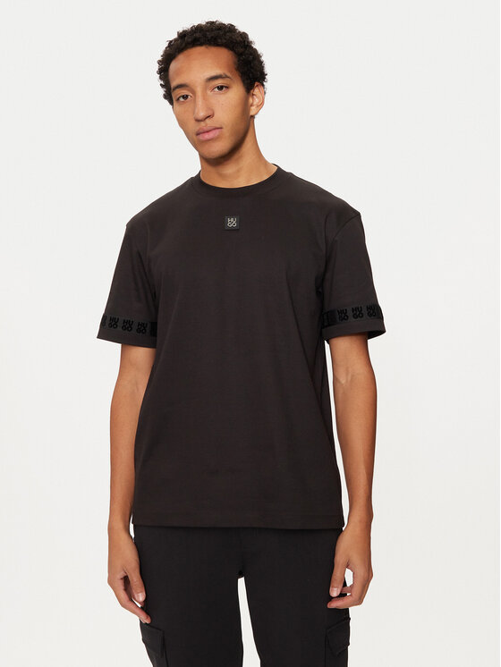 Hugo T-shirt 50521438 Nero Regular Fit, taglia : XL