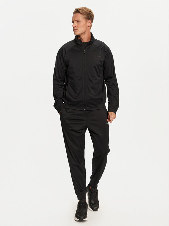 Calvin Klein Performance Tepláková súprava 00GMS4J418 Čierna Regular Fit