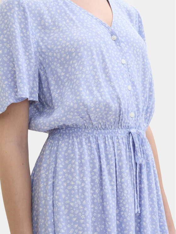 Tom Tailor Denim Tom Tailor Denim Rochie de vară 1041997 Albastru Regular Fit
