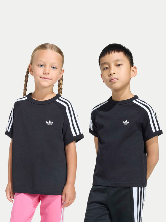 adidas adidas Тишърт 3-Stripes KD3309 Черен Loose Fit