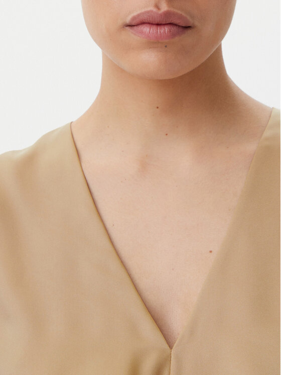 Liu Jo Liu Jo Kokteiļkleita WA5176 T5973 Bēšs Regular Fit
