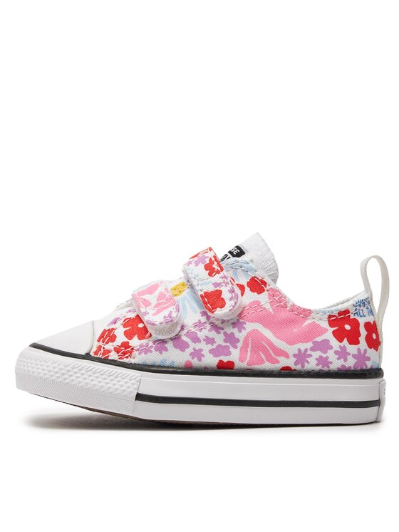Converse Converse Tenisice Chuck Taylor All Star Easy On Floral Ox A06340C Bijela