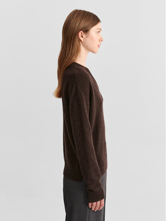 TATUUM TATUUM Sweter RETRA Brązowy Classic Fit