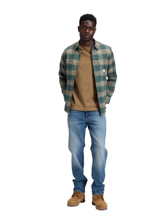 Lee Lee Jeansy 112386507 Niebieski Loose Fit