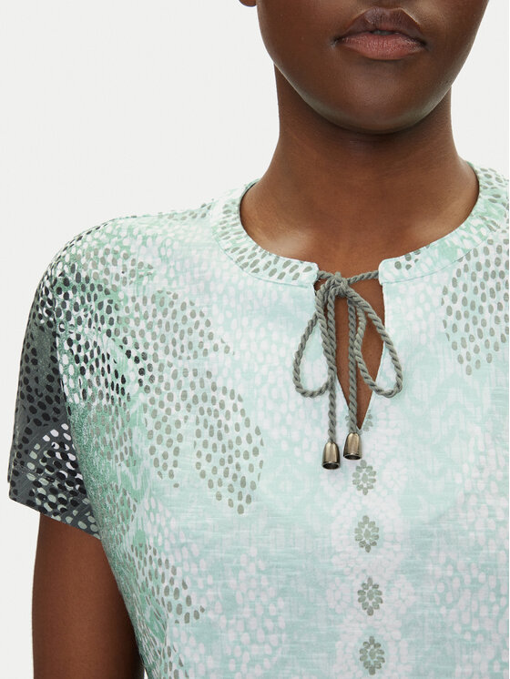 Olsen Olsen T-Shirt 11105067 Grün Regular Fit