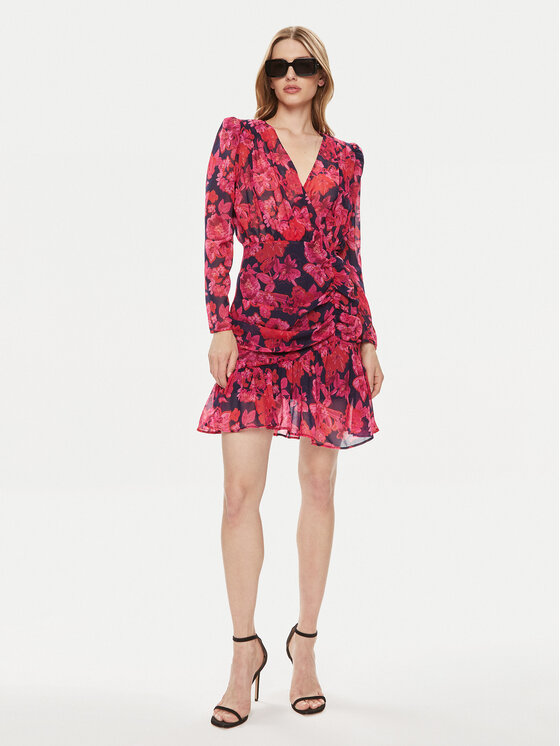 Morgan Morgan Poletna obleka 241-RANDA.F Roza Slim Fit