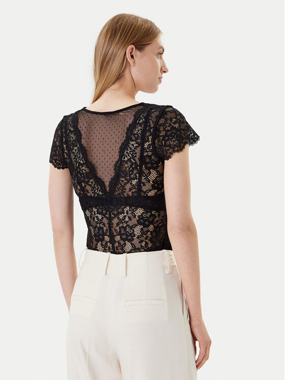 Morgan Morgan Боді 201-DONAO.N Чорний Slim Fit