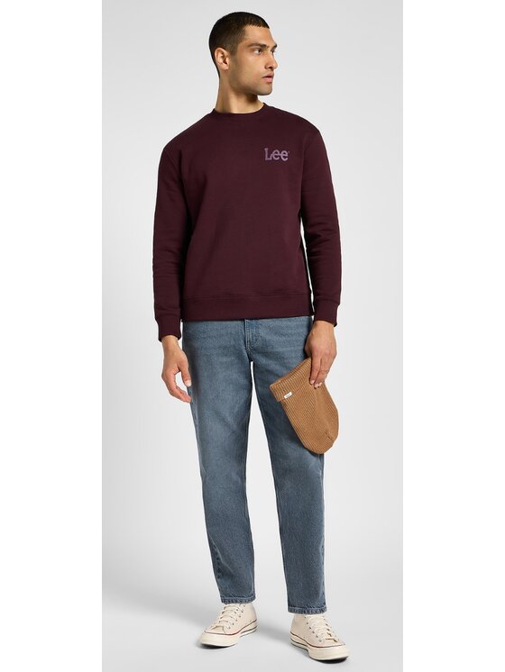 Lee Lee Jeansy Oscar Szary Relaxed Fit