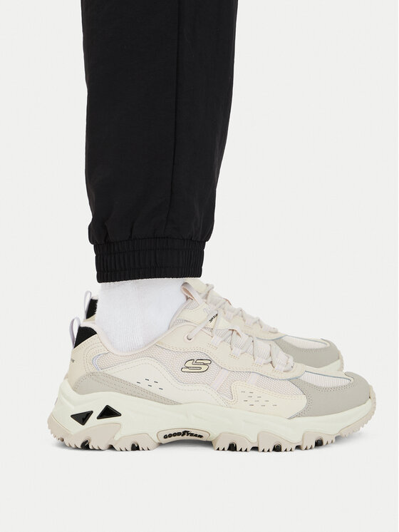 Skechers Skechers Sneakersy D'Lites Hiker 180128/NTMT Beżowy