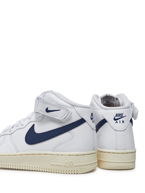 Nike Nike Sneakersy Air Force 1 '07 Mid DD9625 105 Bílá