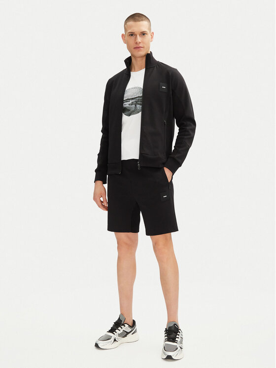 BOSS BOSS Sweatshirt Skaz 50537205 Schwarz Regular Fit