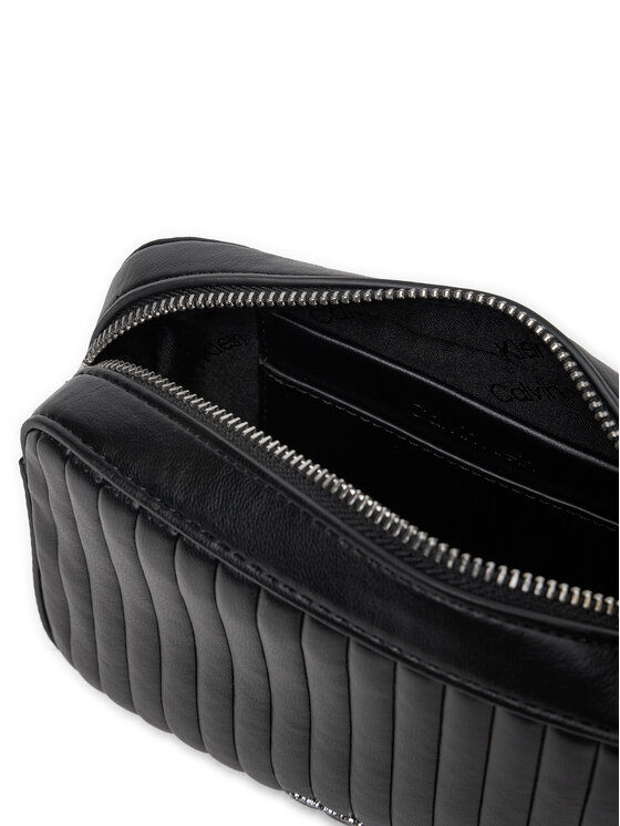 Calvin Klein Calvin Klein Τσάντα Mini Line Quilt Camera Bag K60K613078 Μαύρο