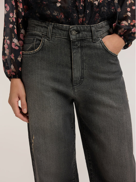 Motivi Motivi Jeans P40EQ005060N033 Nero Over Fit