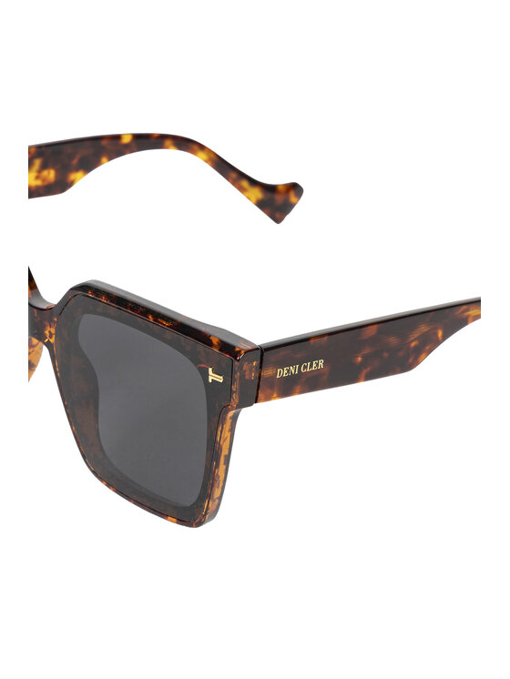 Deni Cler Milano Deni Cler Milano Okulary przeciwsłoneczne T-DC-P002-E2-34-76-1 Brązowy