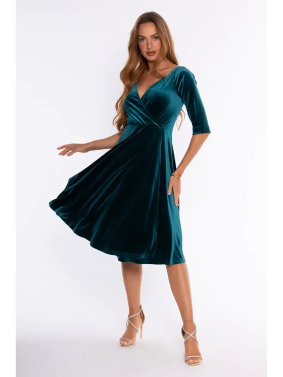 Made of Emotion Made of Emotion Abito da sera M935 Verde Modern Fit
