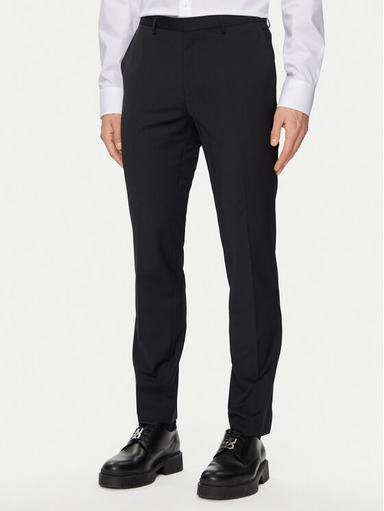 HUGO Hugo Odijelo 50450994 Crna Extra Slim Fit
