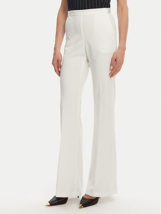 Imperial Imperial Pantaloni palazzo P3E9JAW Écru Wide Leg