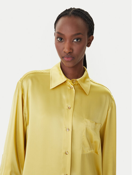MAX&Co. MAX&Co. Camicia Angri 2616111061200 Giallo Regular Fit