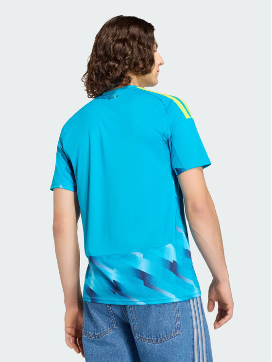 adidas adidas Koszulka techniczna Hiszpania Błękitny Slim Fit
