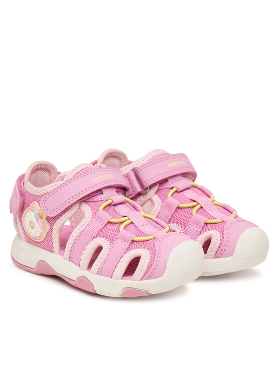Geox Geox Sandale B Sandal Multy Girl B650DA 01450 C8F2M S Ružičasta