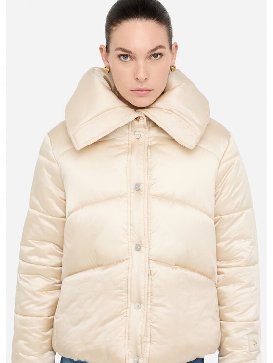 Liu Jo Liu Jo Giubbotto piumino MF5130T317620304 Beige Regular Fit