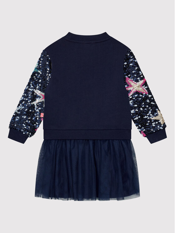 Billieblush Billieblush Sukienka codzienna U12768 Granatowy Regular Fit