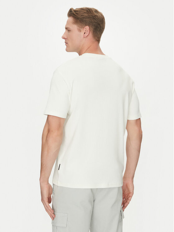 Napapijri Napapijri T-Shirt S-Vanni NP0A4IEA Bílá Regular Fit