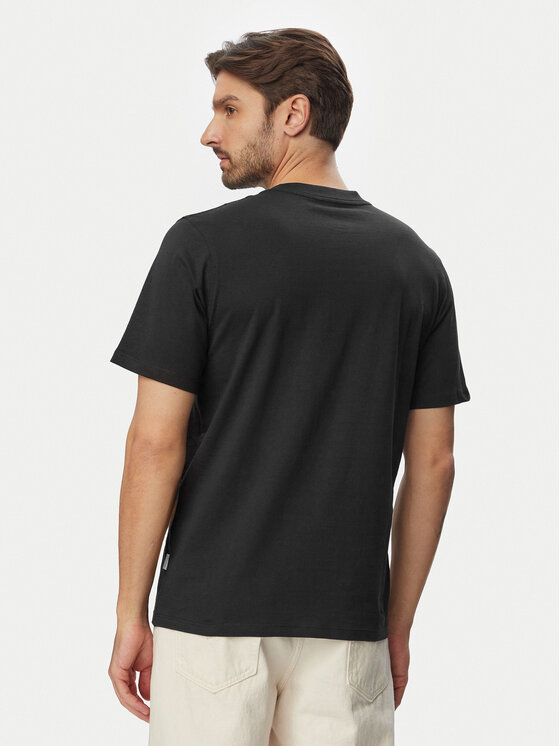 Jack & Jones Jack & Jones T-Shirt Cassis 12295049 Μαύρο Regular Fit