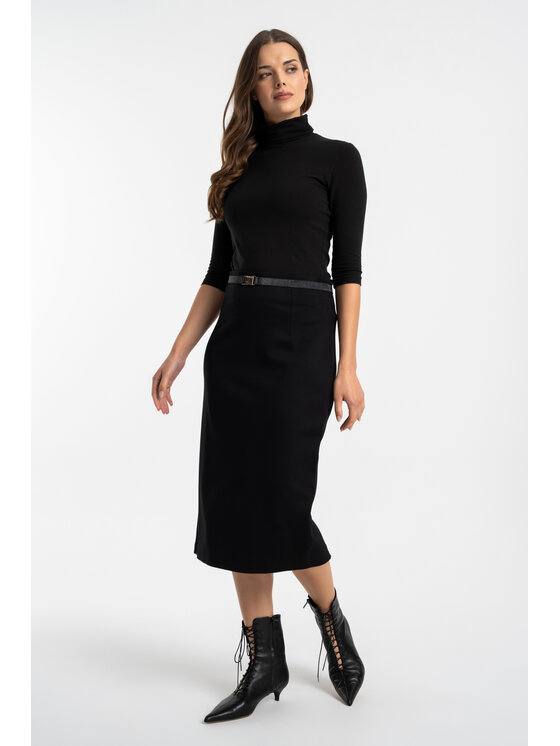 CLICK CLICK Golf 10-7019 Czarny Fitted Fit