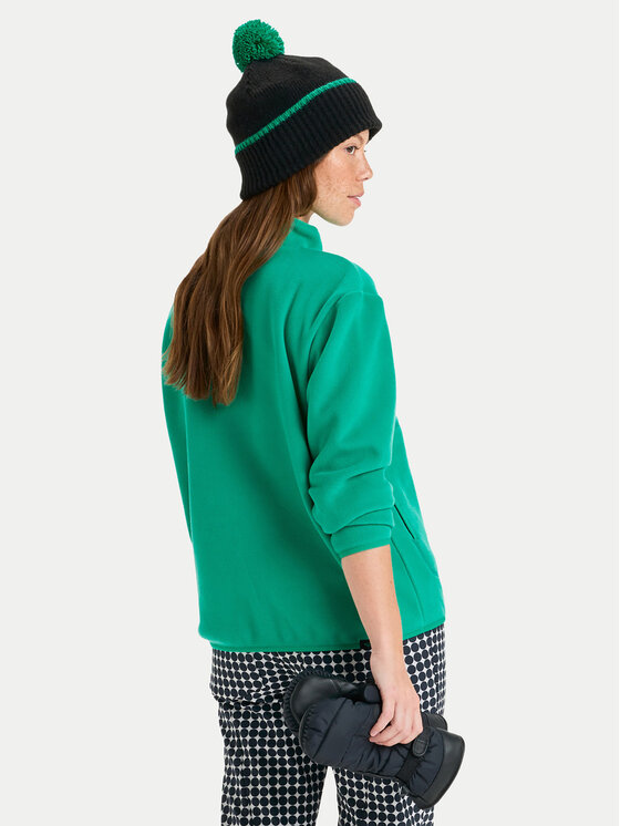 Roxy Roxy Флісовий реглан Moonrising ERJFT04972 Зелений Regular Fit