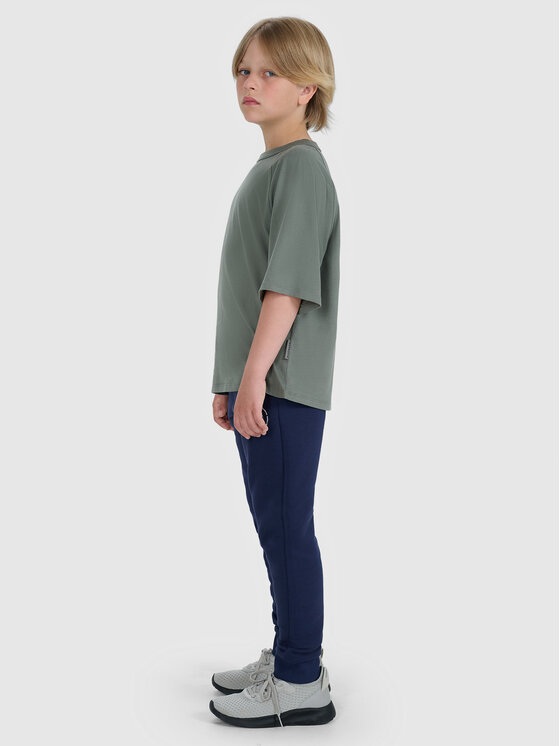 4F 4F Spodnie dresowe URBAN COMMUTER Granatowy Regular Fit