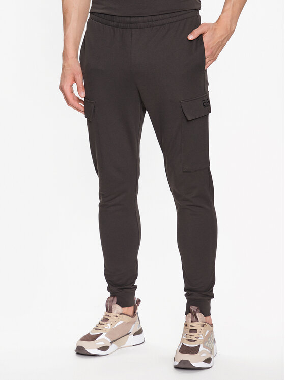 EA7 Emporio Armani Долнище анцуг 8NPP59 PJ05Z 1997 Сив Regular Fit