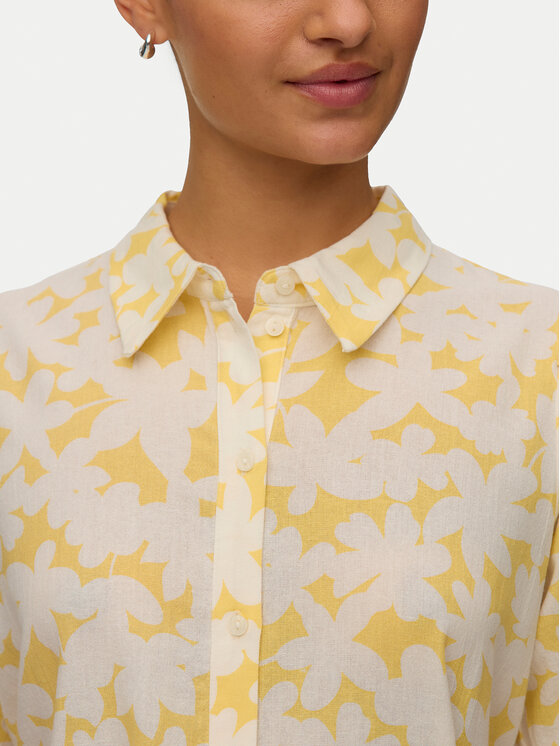 Vero Moda Vero Moda Haljina za svaki dan Dicthe 10303728 Svijetlo žuta Regular Fit