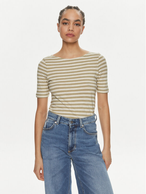 Marc O'Polo Marc O'Polo T-särk 402 2196 51333 Roheline Slim Fit