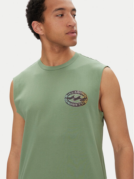Billabong Billabong Tank top EBYZT00305 Zielony Regular Fit