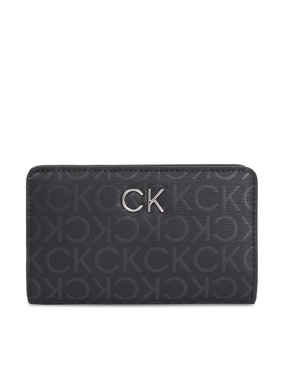 Portofel Mare de Damă Calvin Klein Ck Daily Bifold Wallet_Epi Mono K60K611918 Negru