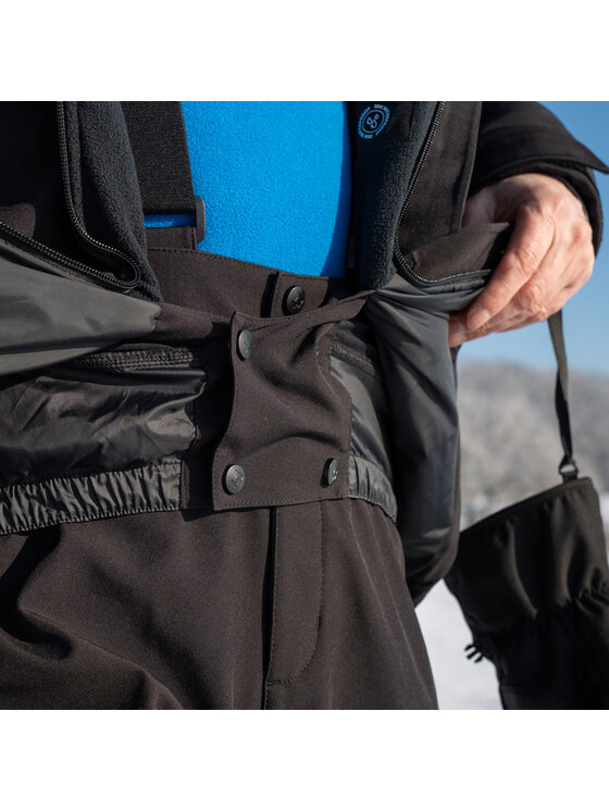 Alpinus Alpinus Kurtka zimowa Ariz Czarny Regular Fit