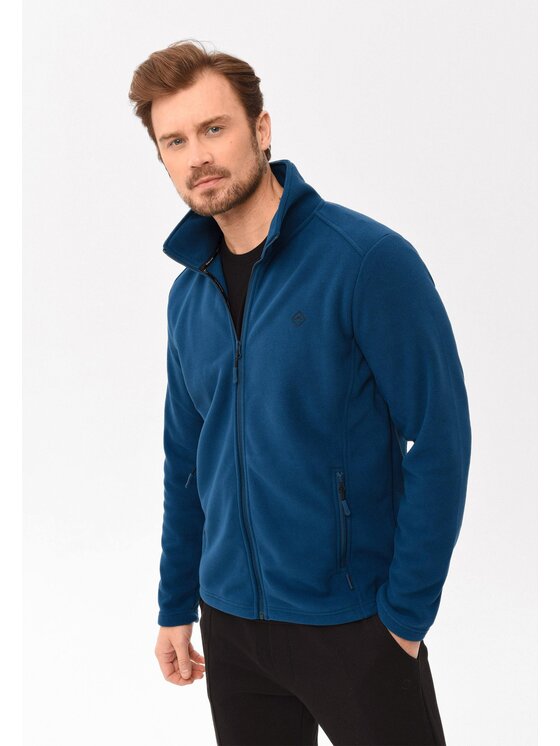 Volcano Volcano T-Shirt F-LIVINGO Niebieski Regular Fit