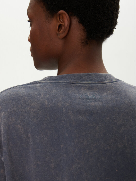 Under Armour Under Armour Tričko Rival Wash 1389724 Tmavomodrá Loose Fit