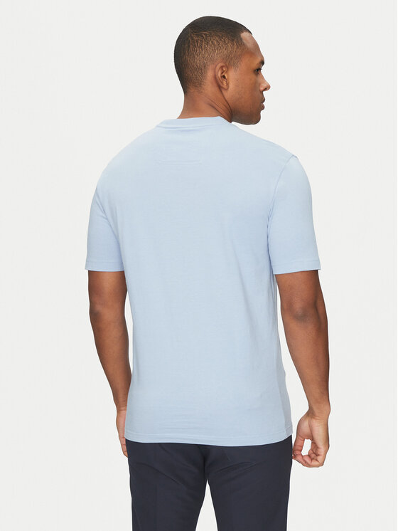 BOSS BOSS T-Shirt 50531271 Błękitny Regular Fit