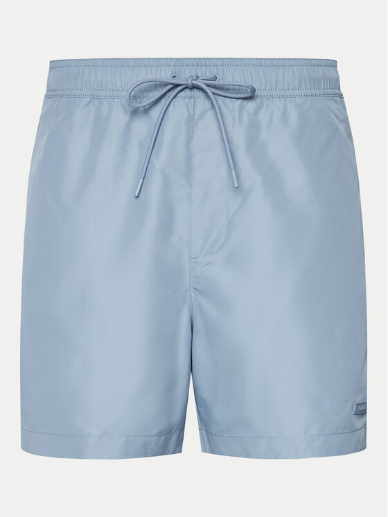 Calvin Klein Swimwear Calvin Klein Swimwear Pantaloni scurți pentru înot KM0KM01082 Albastru Regular Fit