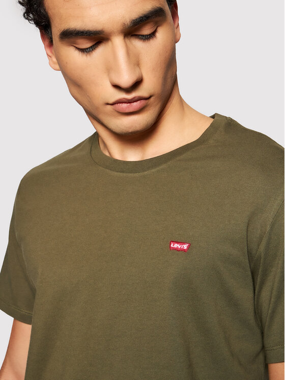 Levi's® Levi's® T-krekls Original Housemark 56605-0021 Zaļš Standard Fit
