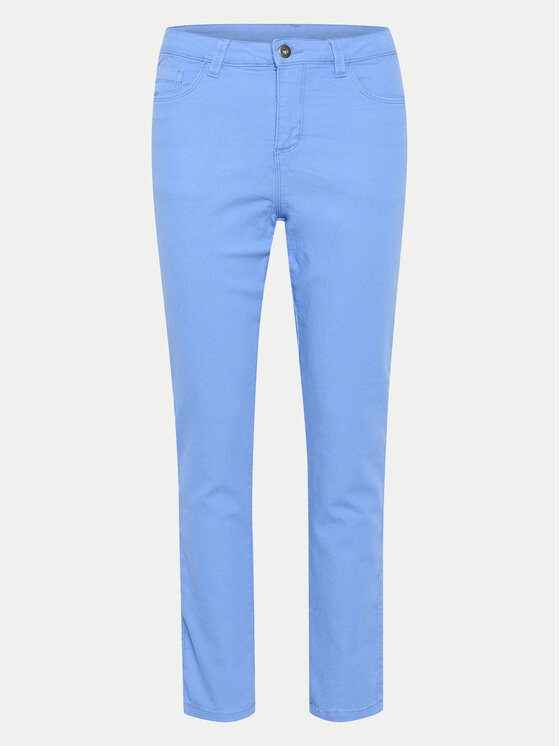Kaffe Kaffe Džinsi Zelina 10506253 Gaiši zils Slim Fit