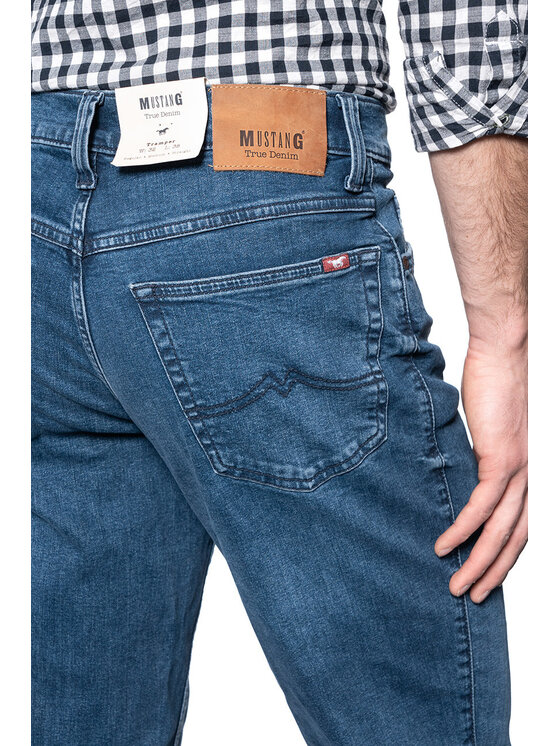 Mustang Mustang Jeansy TRAMPER STRAIGHT Niebieski Straight Fit