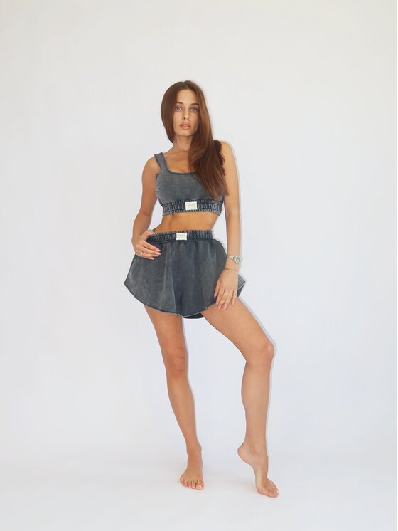 MissDenim MissDenim Dres Flippy Set Czarny Basic Fit